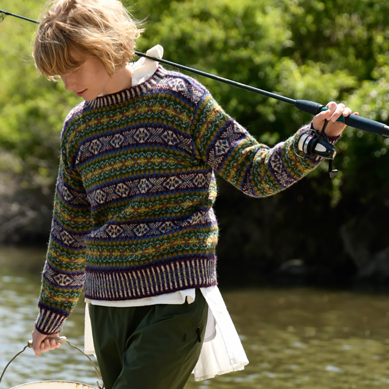 〈レシピ〉フェアアイルのプルオーバー