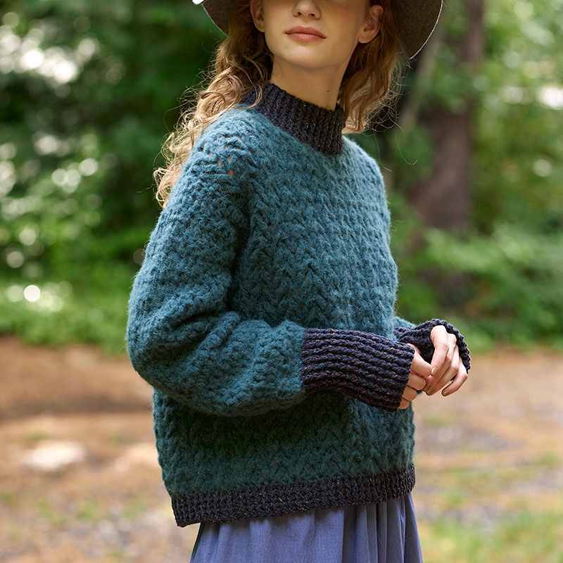 〈レシピ〉かぎ針編みのプルオーバー