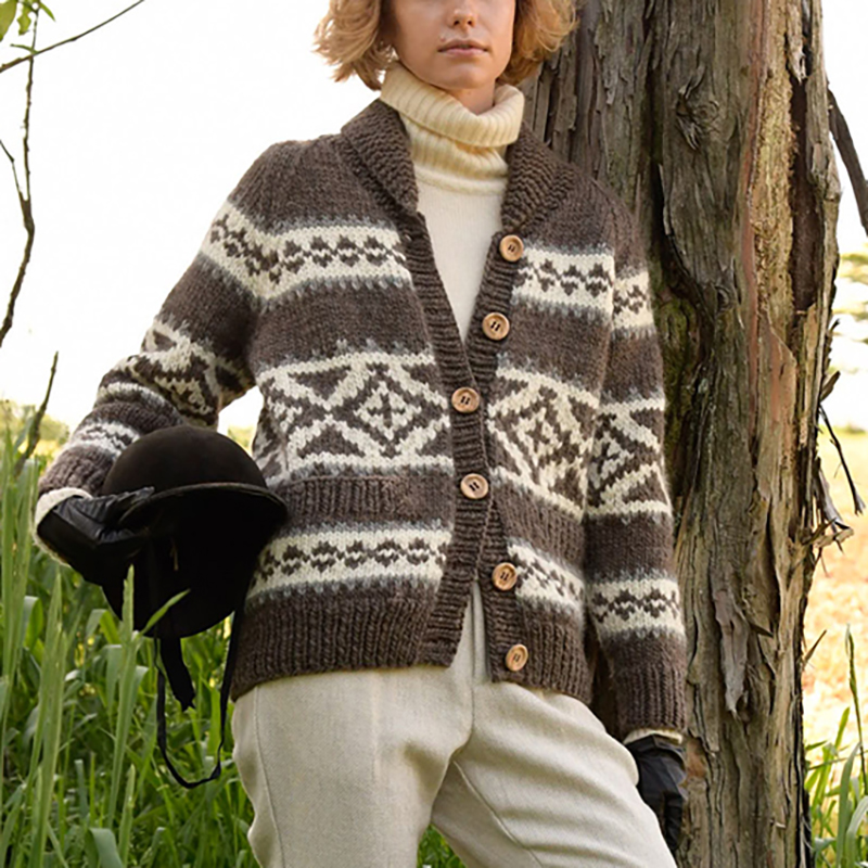 〈レシピ〉カウチン風ジャケット