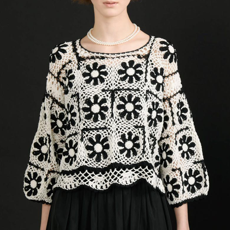 〈レシピ〉モノトーンのプルオーバー