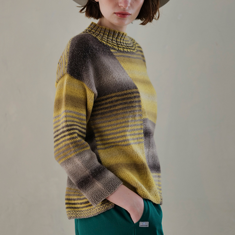 〈レシピ〉縞模様のプルオーバー