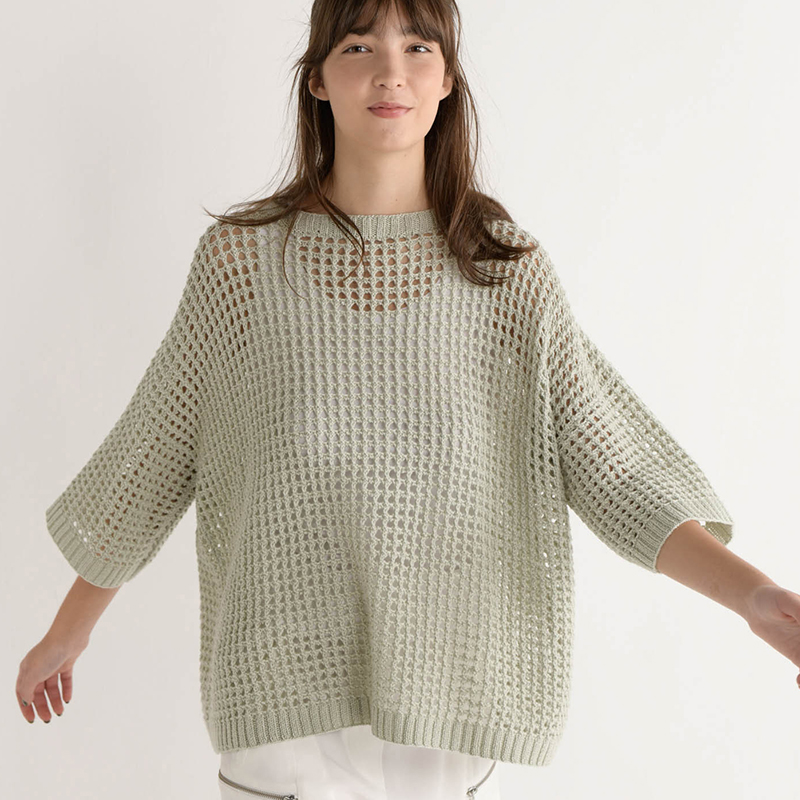 〈レシピ〉メッシュニット