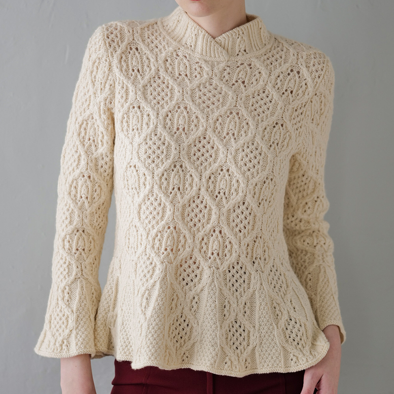 〈レシピ〉フレアスリーブのプルオーバー