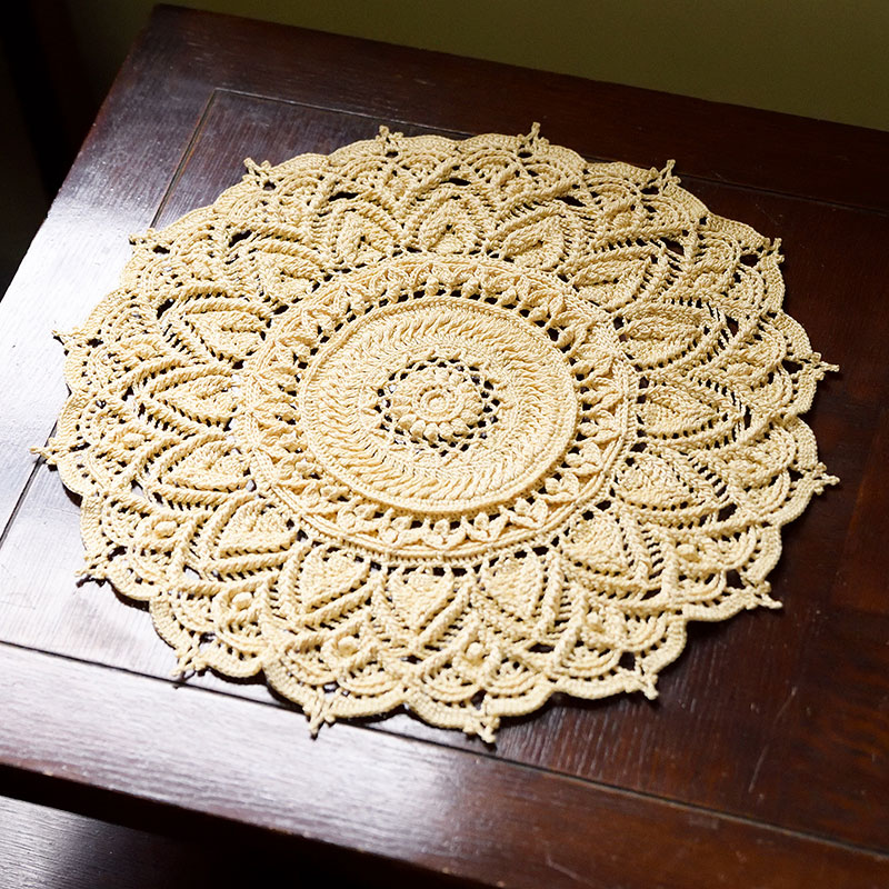 〈レシピ〉円形ドイリー