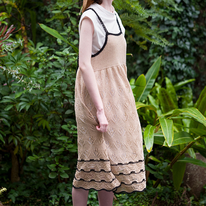 〈レシピ〉ベージュのワンピース