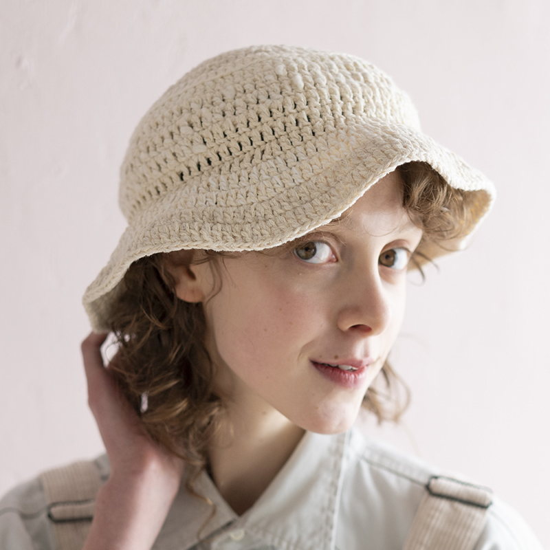 〈レシピ〉ひらりとした帽子