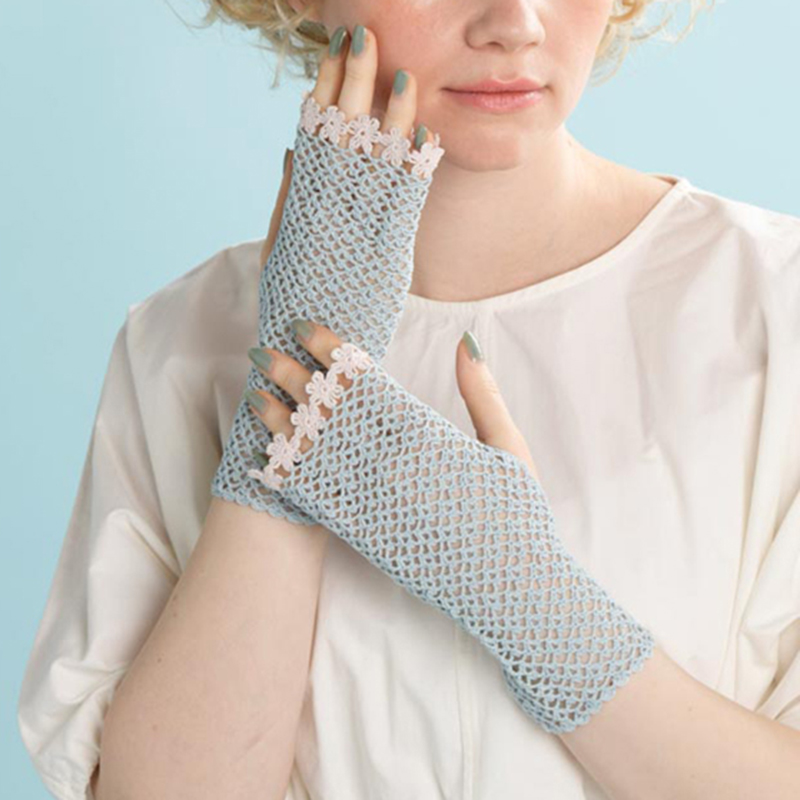 〈レシピ〉フィンガーレスグローブとアームカバー