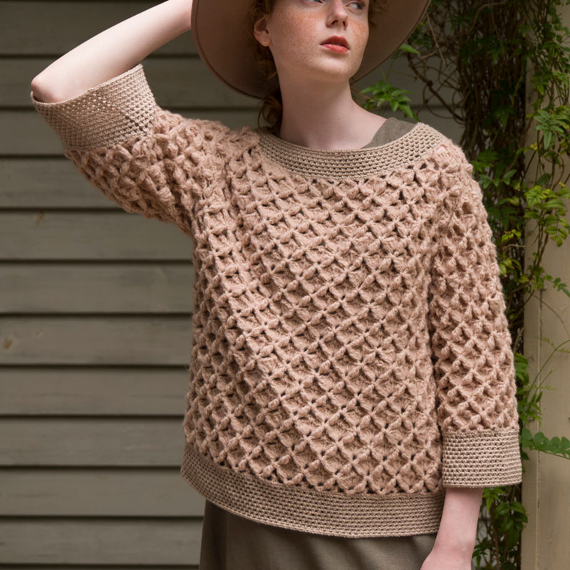 〈レシピ〉ライトベージュのプルオーバー