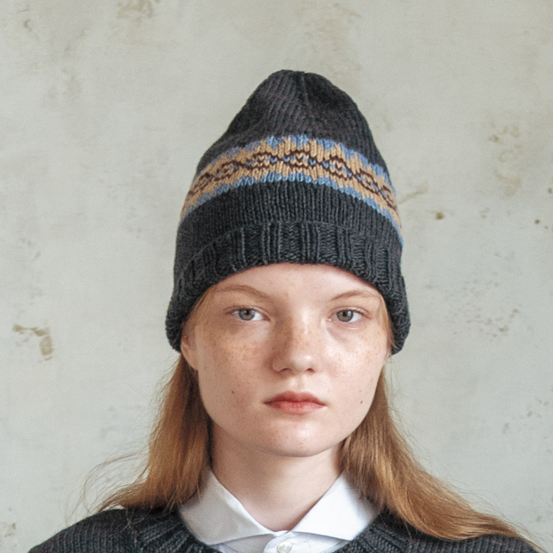 〈レシピ〉ちょこっとフェアアイルの帽子