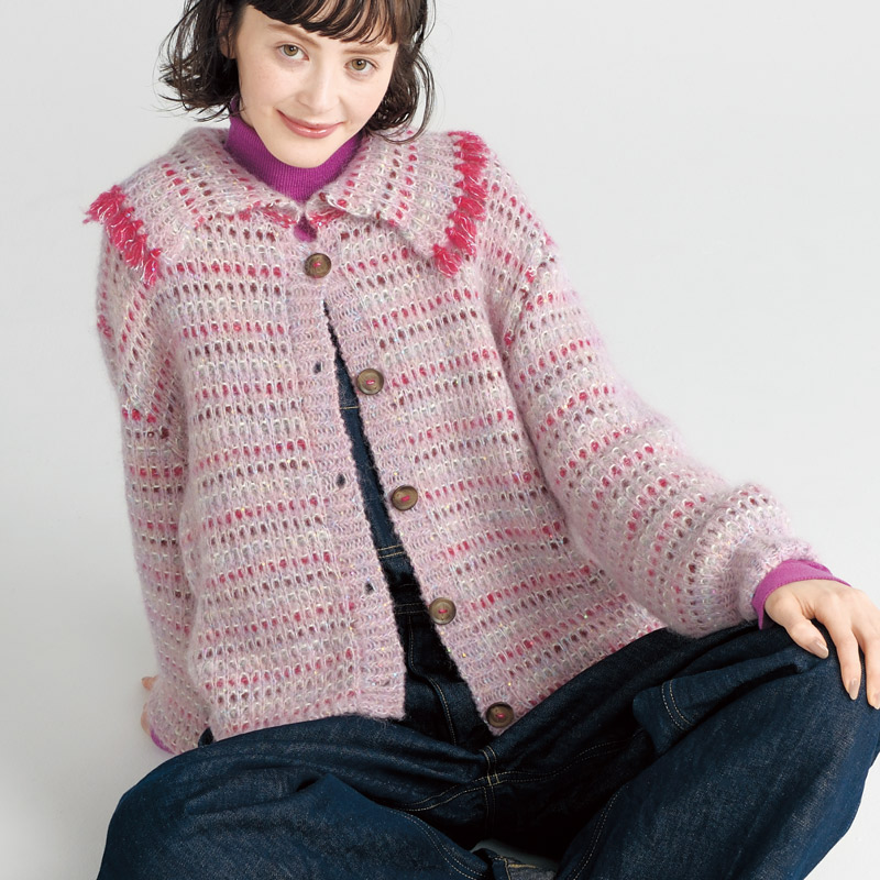 〈レシピ〉ピンク系のジャケット