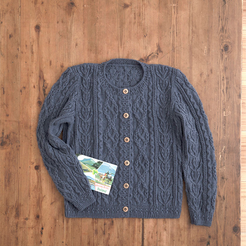 〈レシピ〉 ラウンドネックカーディガン