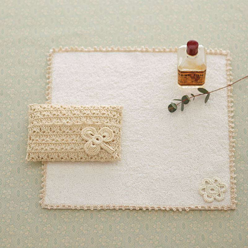 〈レシピ〉ティッシュカバーとタオル