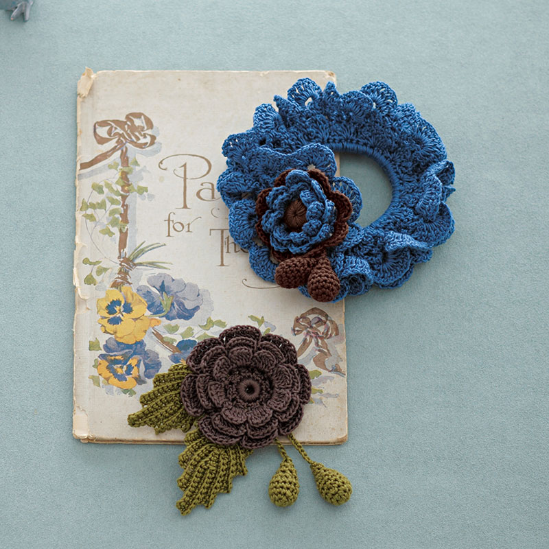 〈レシピ〉シュシュとコサージュ