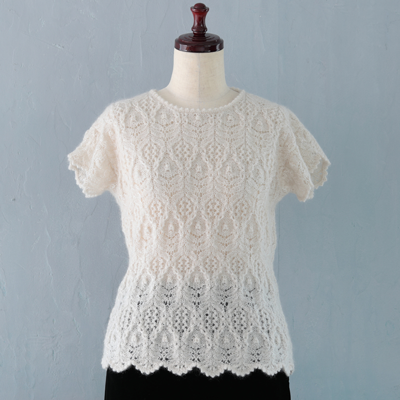 〈レシピ〉全図解・模様のアレンジメント　プルオーバー［M・Lサイズ］