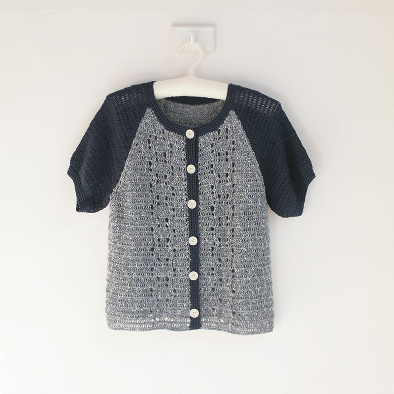 〈レシピ〉ラグランカーディガン