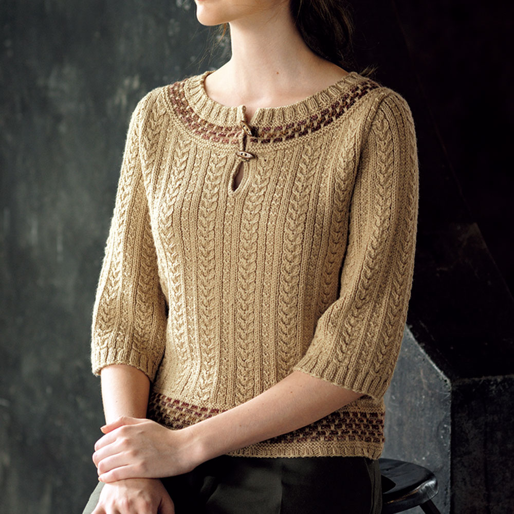 〈レシピ〉六分袖のプルオーバー