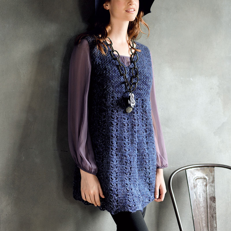 〈レシピ〉パープルのチュニック・ベスト