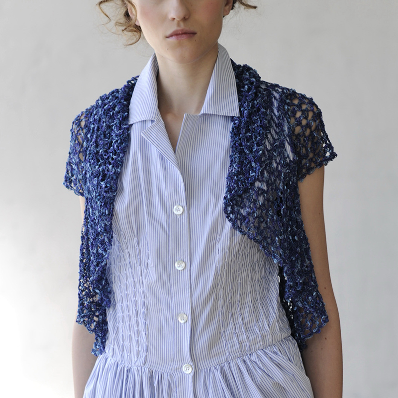 〈レシピ〉パイナップル模様のボレロ