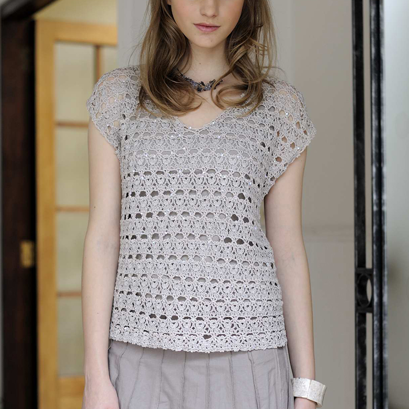 〈レシピ〉模様編みのフレンチ・プル