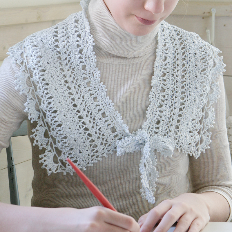 〈レシピ〉ブレードリボンのつけ衿