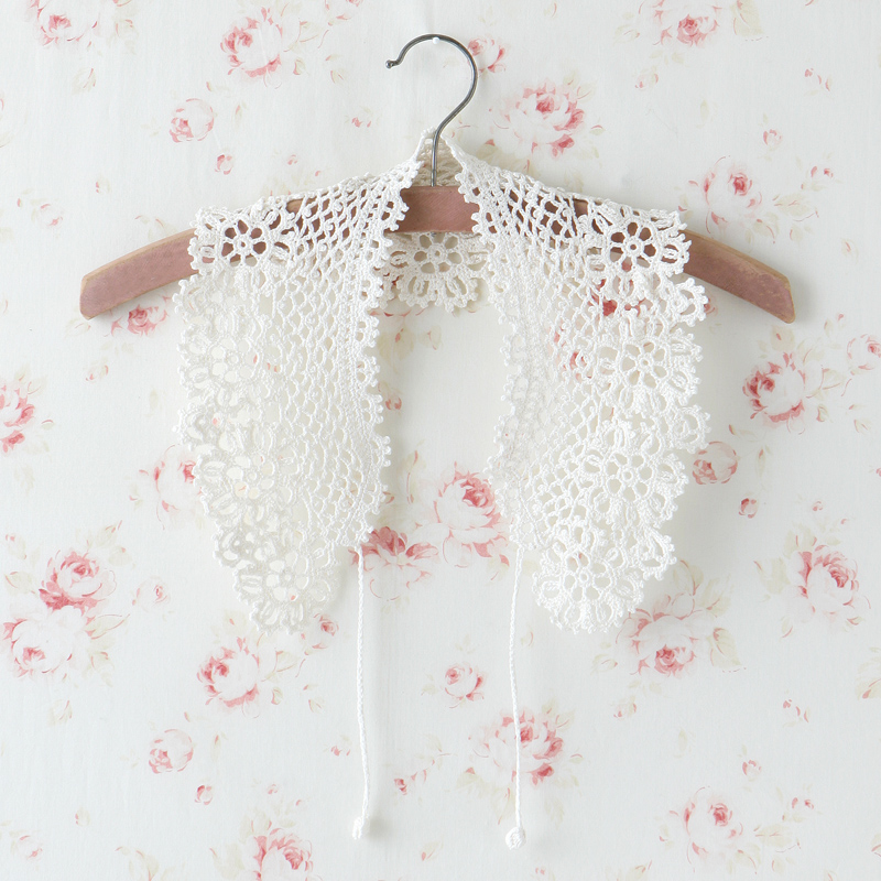 〈レシピ〉モチーフレースのティペット