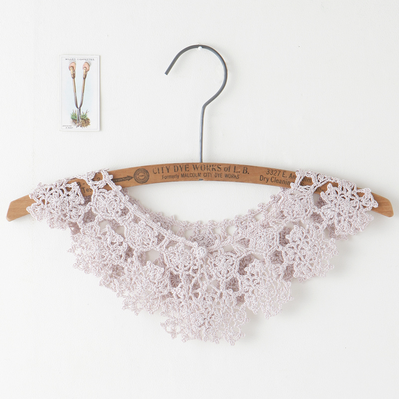 〈レシピ〉花モチーフのティペット