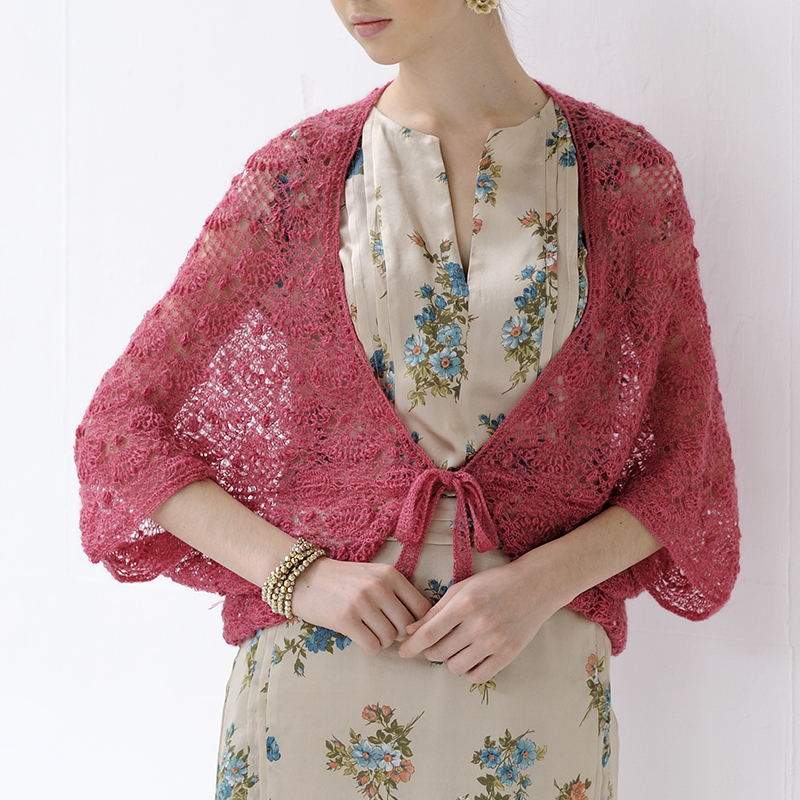 〈レシピ〉透かし模様の羽織もの