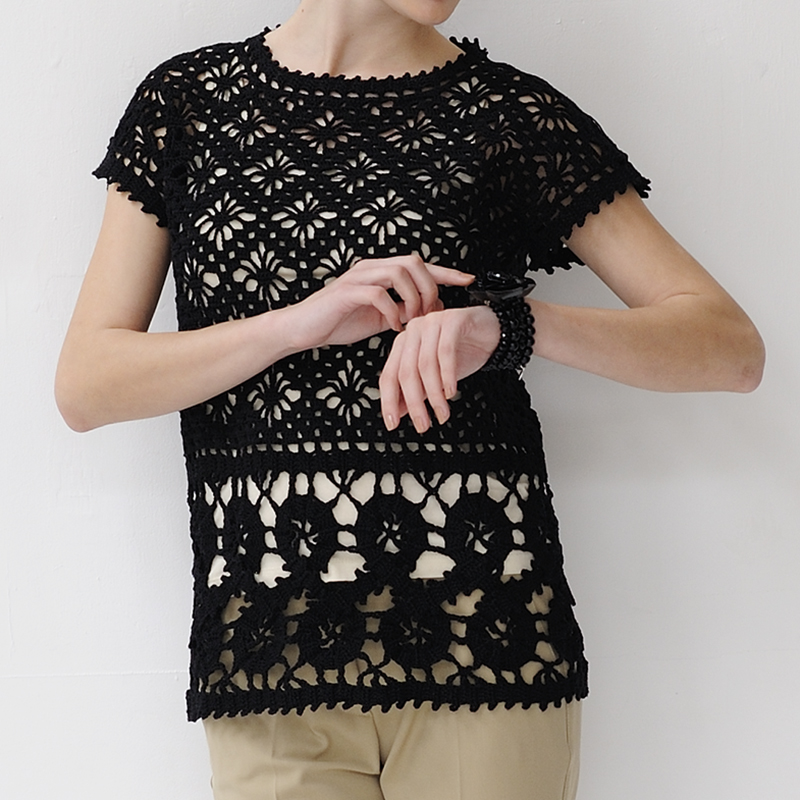 〈レシピ〉ブリューゲルレース使いのプルオーバー