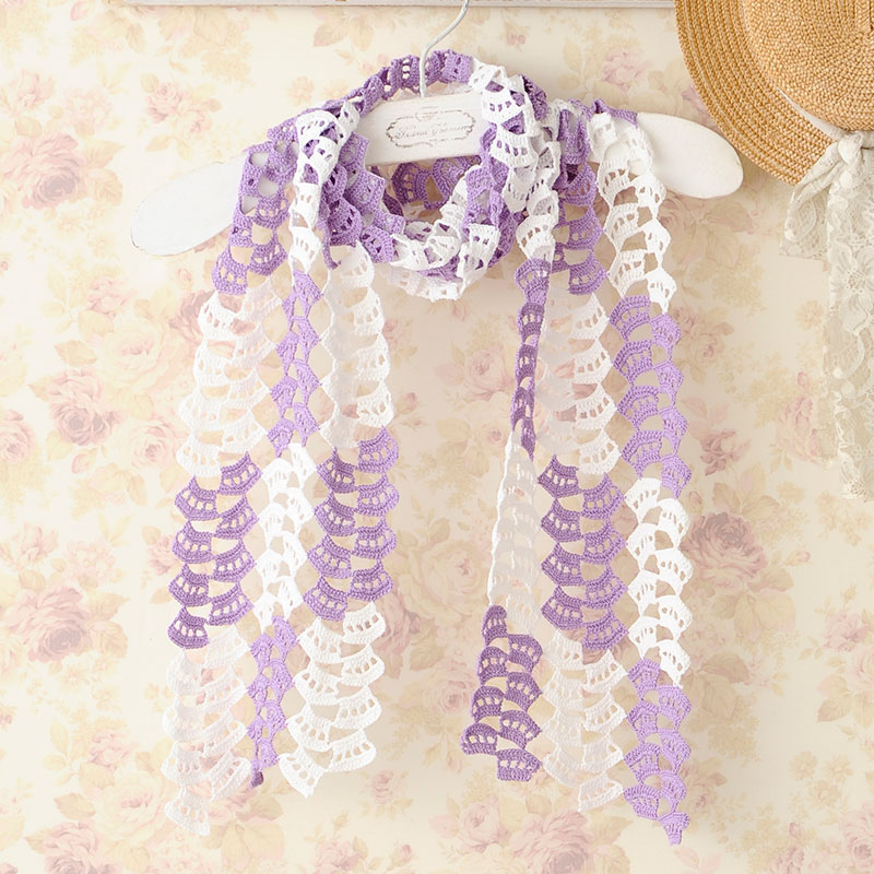 〈レシピ〉ブレードつなぎのストール