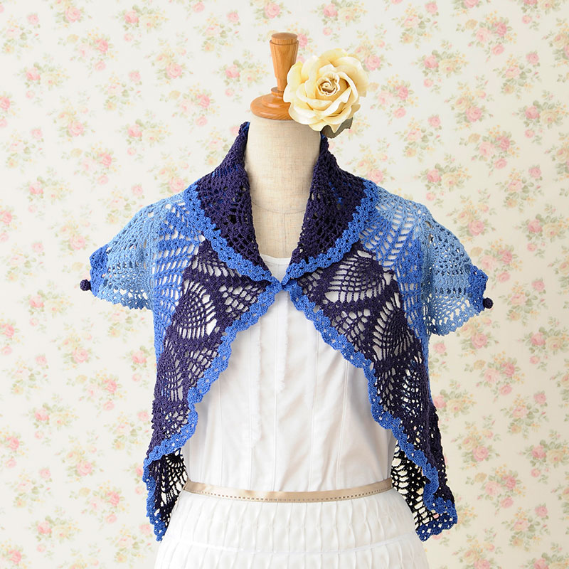 〈レシピ〉パイナップル模様ボレロ