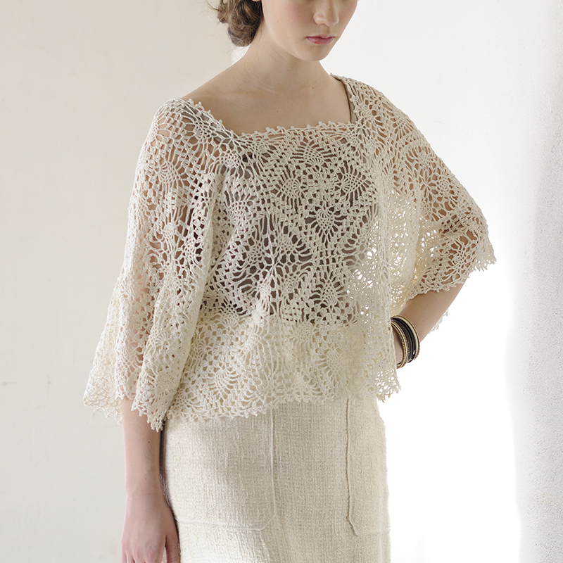 〈レシピ〉パイナップル模様のプルオーバー