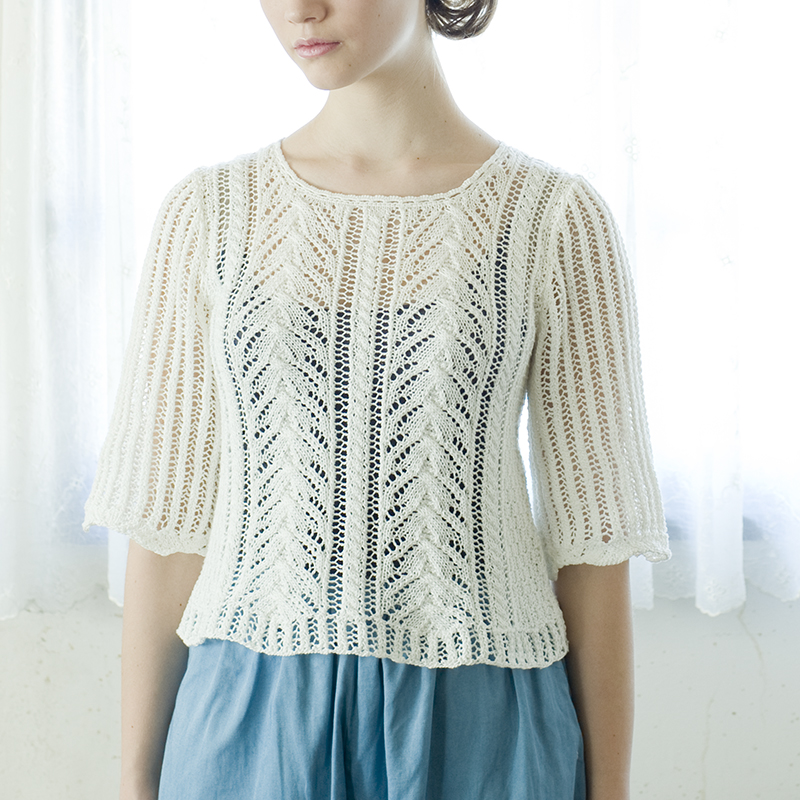 〈レシピ〉ハーフスリーブのセーター