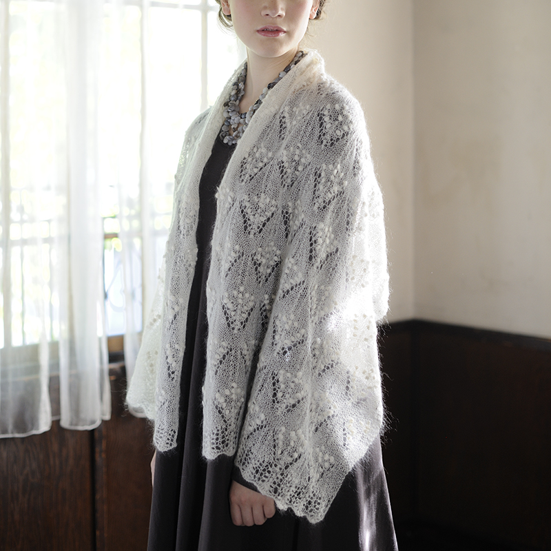 〈レシピ〉シルクモヘアのショール