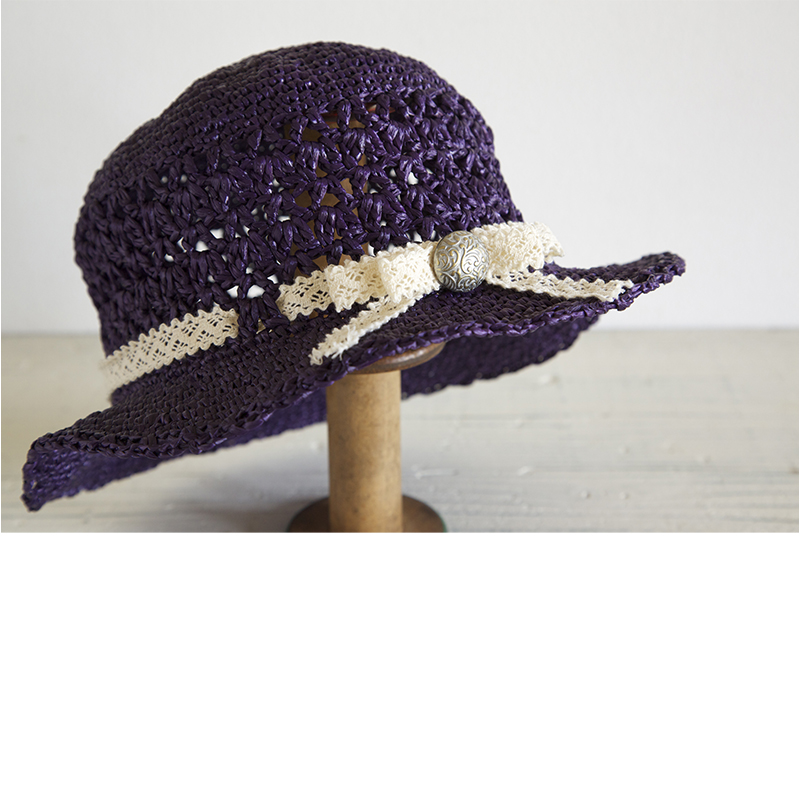 〈レシピ〉レースリボンハット