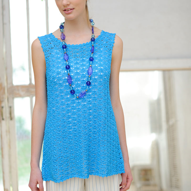 〈レシピ〉トルコブルーのチュニック