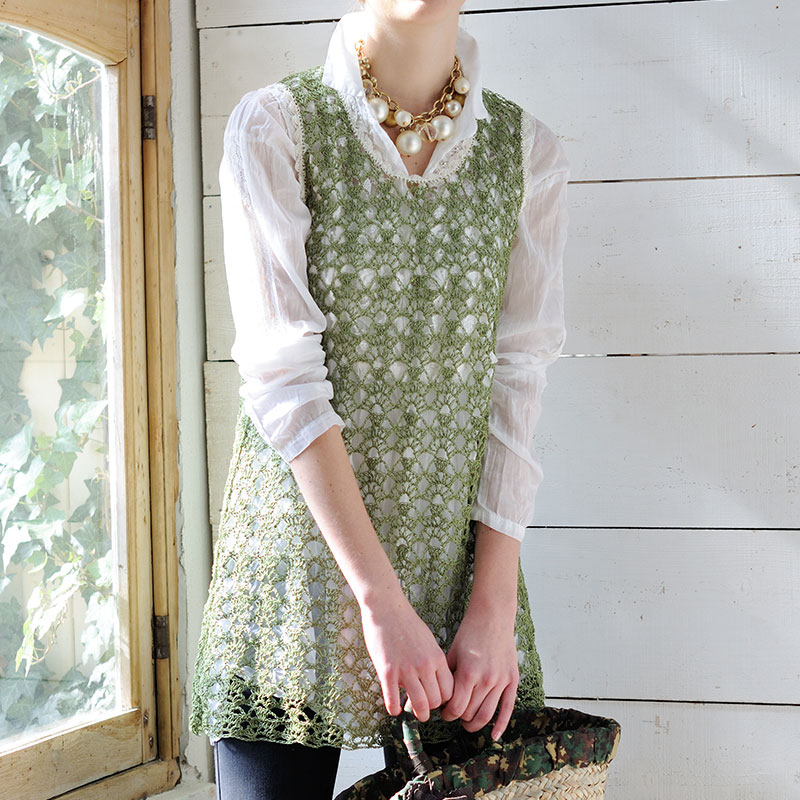 〈レシピ〉透かし模様のチュニック