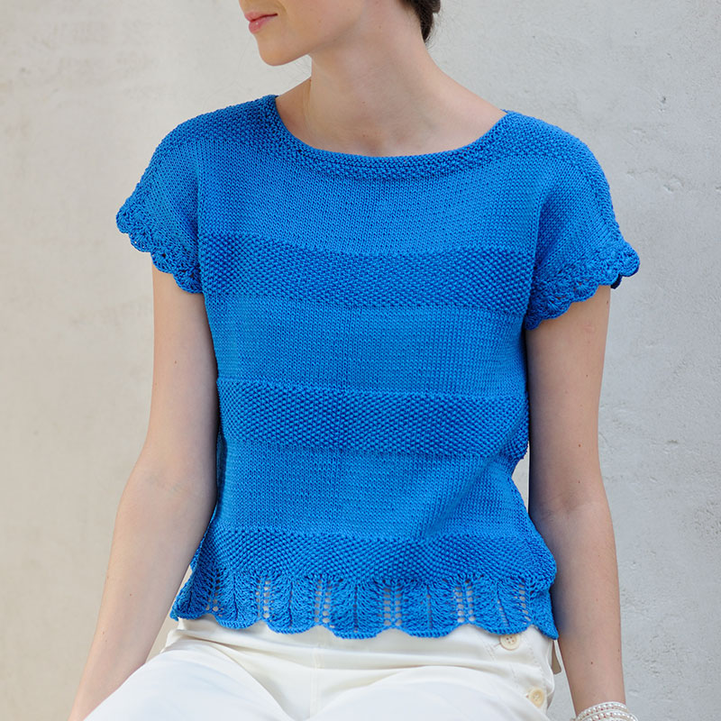 〈レシピ〉ボーダー柄のフレンチプルオーバー