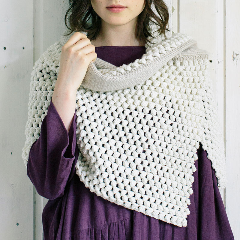 〈レシピ〉大判ストール