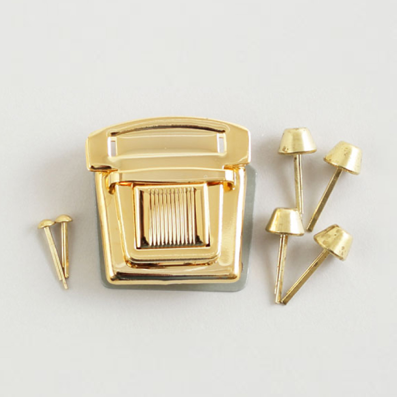 マガジンラック金具セット　ゴールド