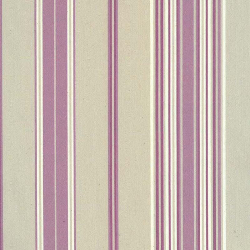 マルチストライプ　パープル×グリーンベージュ（1m単位）