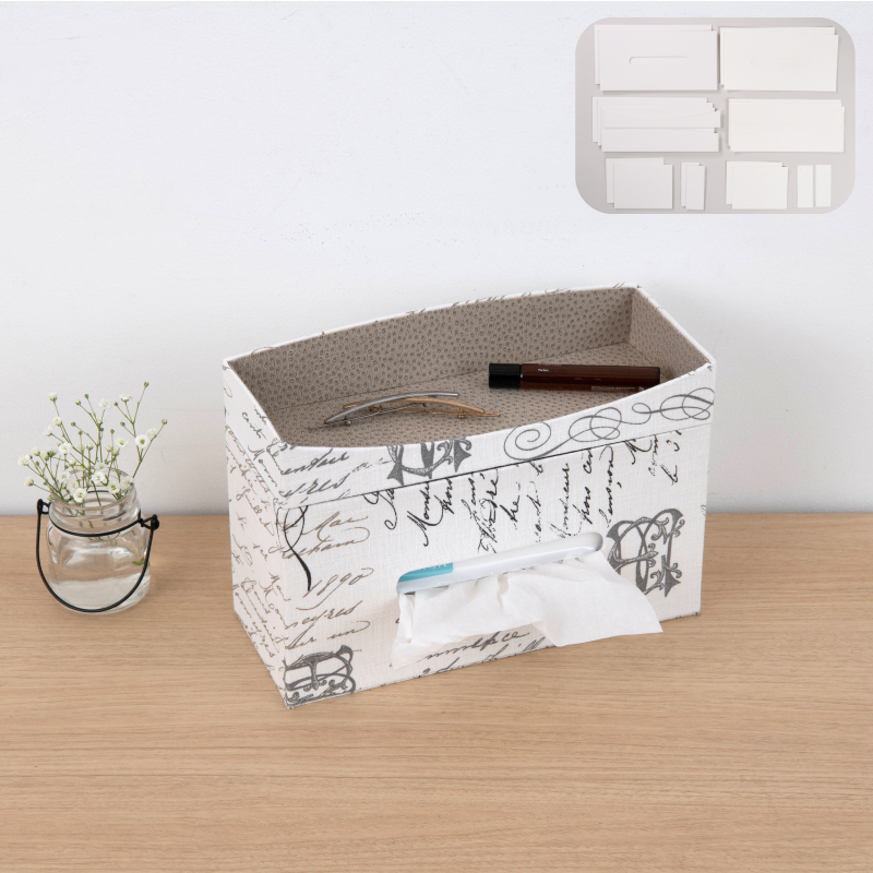 トレー付きティッシュボックスキット