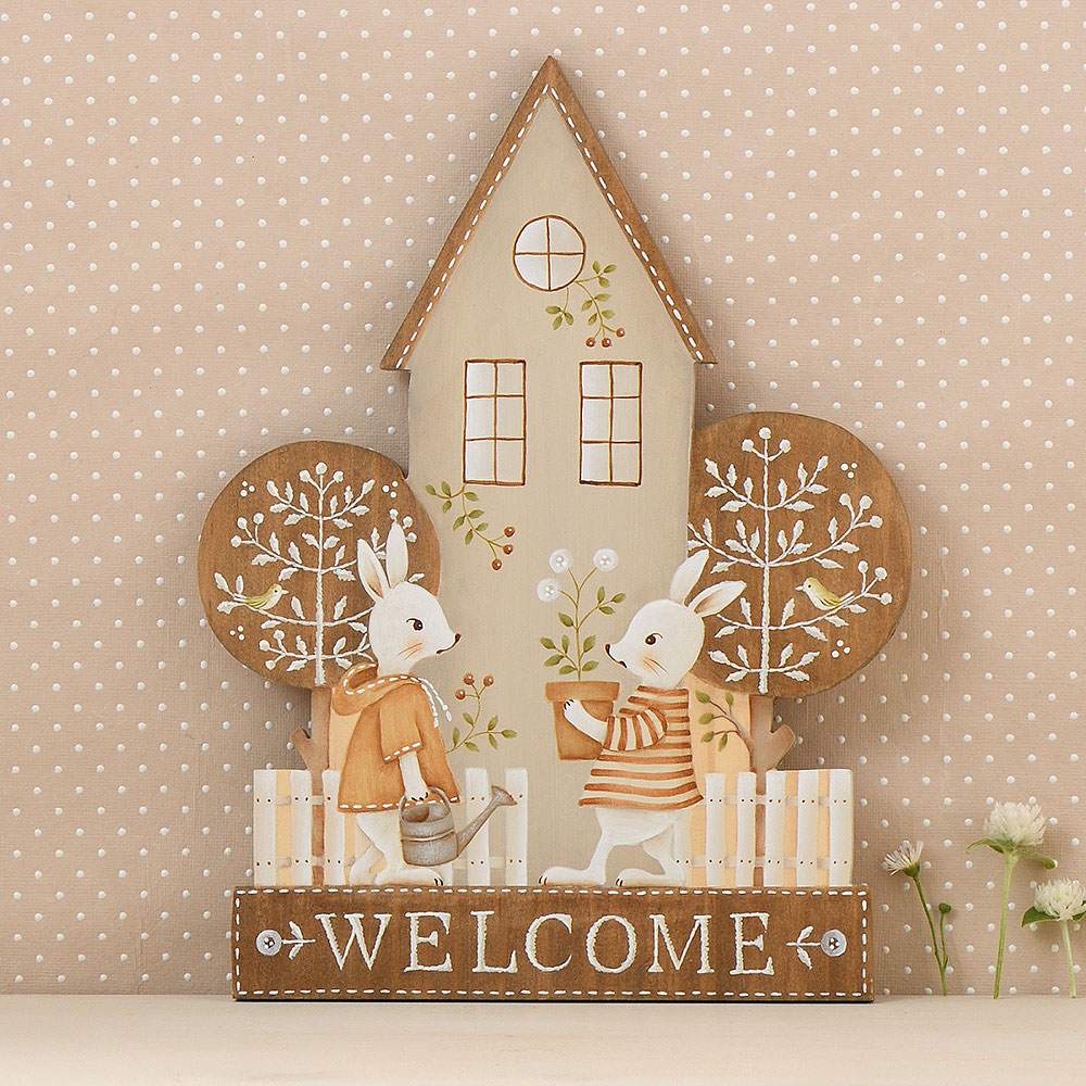 〈動画レッスン〉出口むつみの「ウサギのおうち」を描く