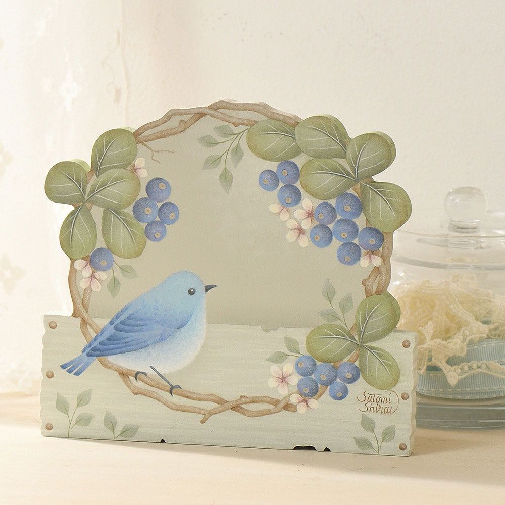 〈動画レッスン〉白井里美の「Happiness is here～幸せの青い鳥～」を描く