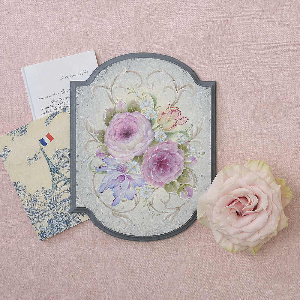 〈動画レッスン〉沖 昭子「フレンチブーケ ～Bouquet  la Franaise」を描く