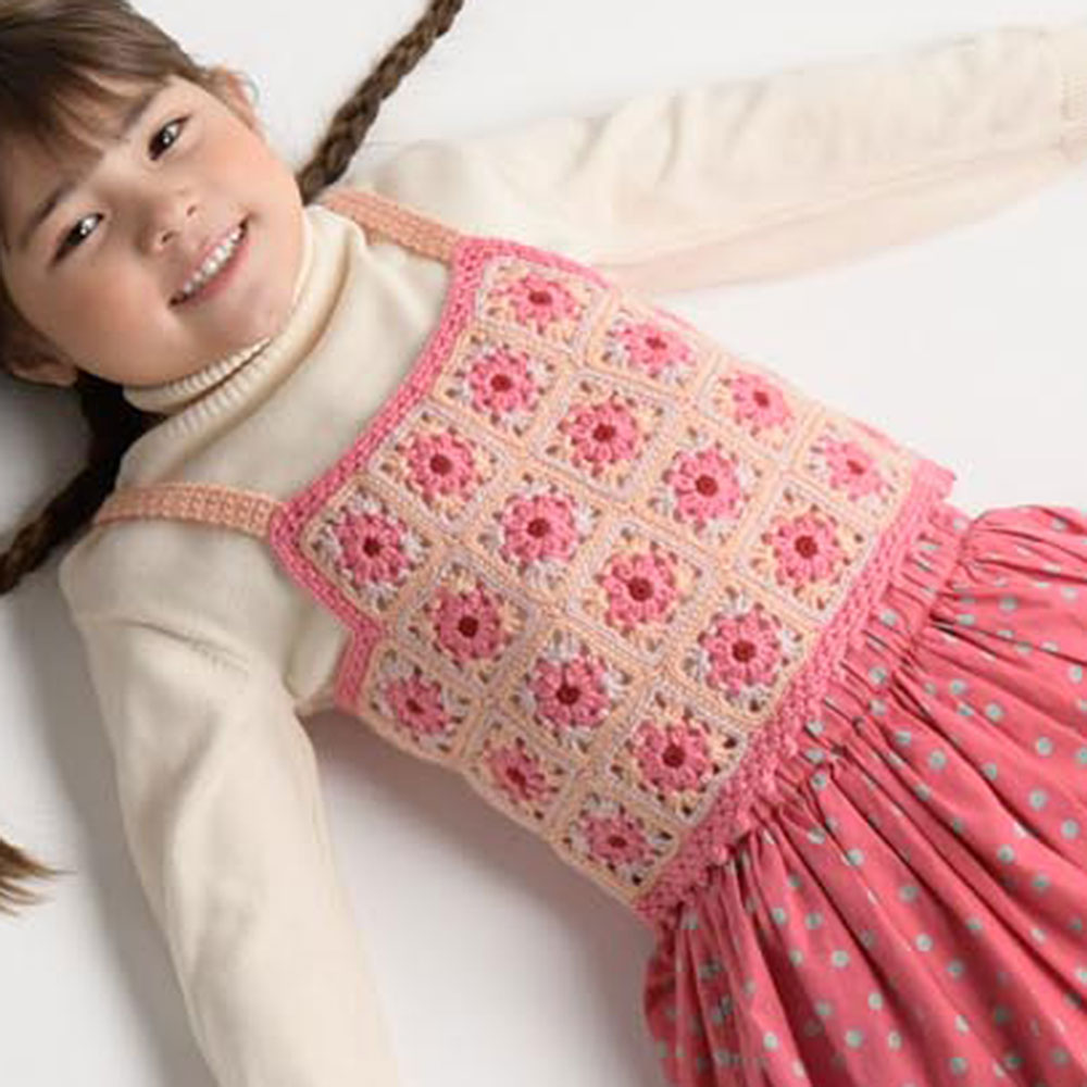 〈糸セット〉キャミソール ピンク 110cm