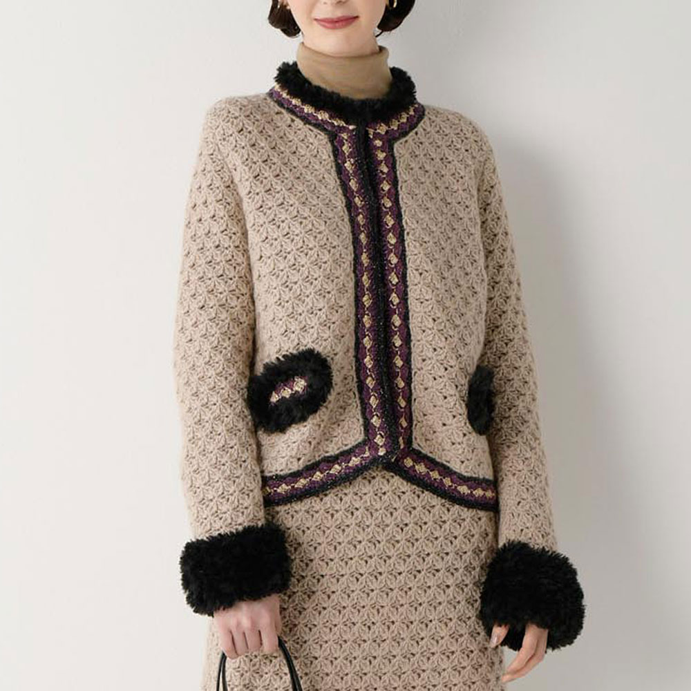 〈糸セット〉ベージュのジャケット