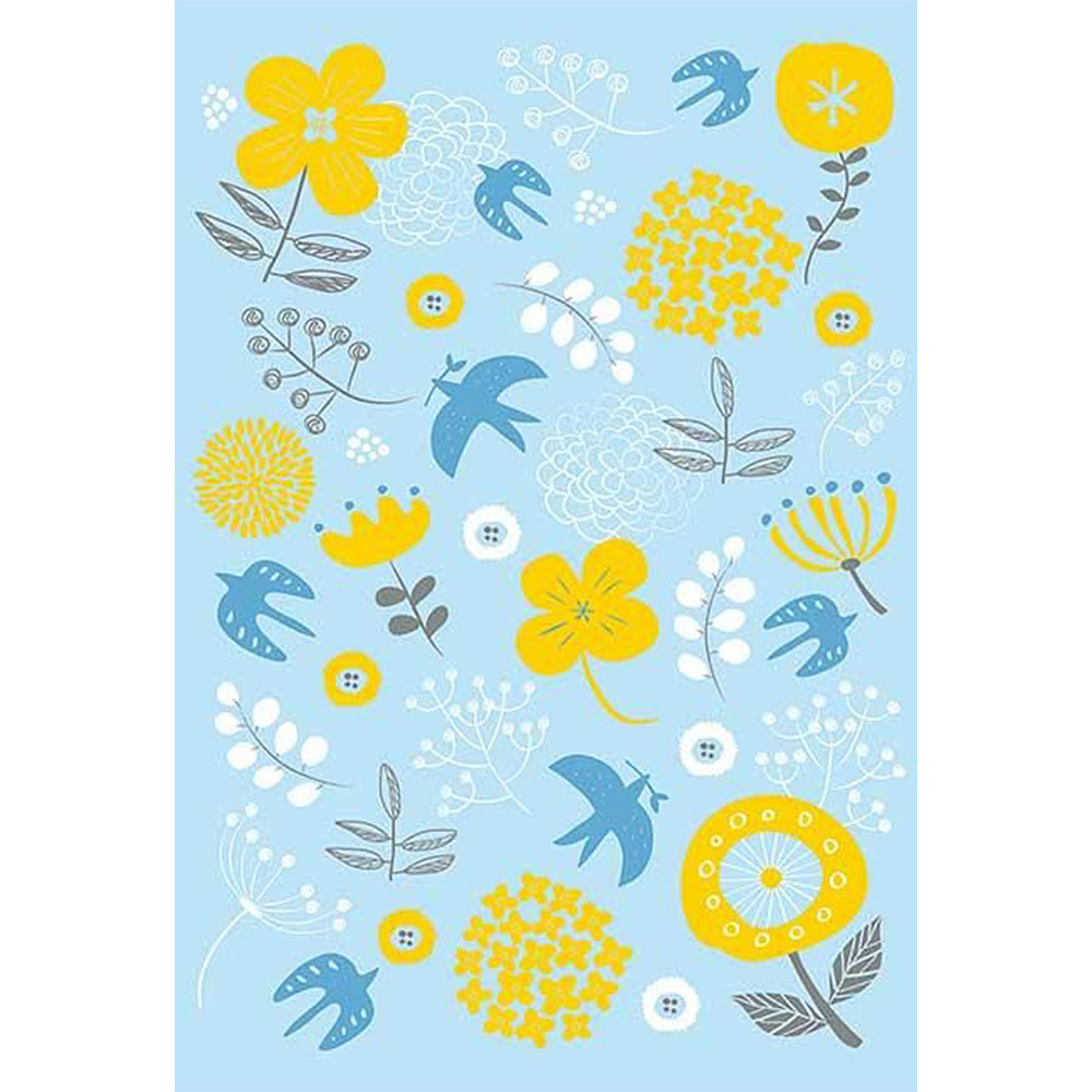 miniパズル（北欧シリーズ）　「ブルーム（みずいろ）」